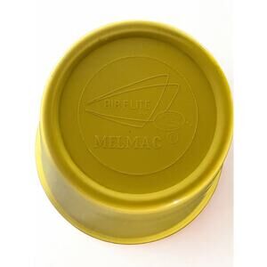 Vintage Melmac “Air Flite” Yellow Tumblers, Set of 6 Mid-Century Plastic Cups